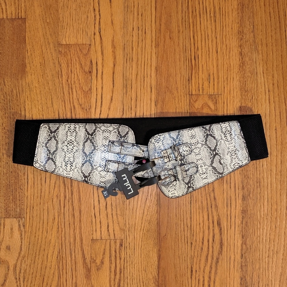 Snakeprint Belt